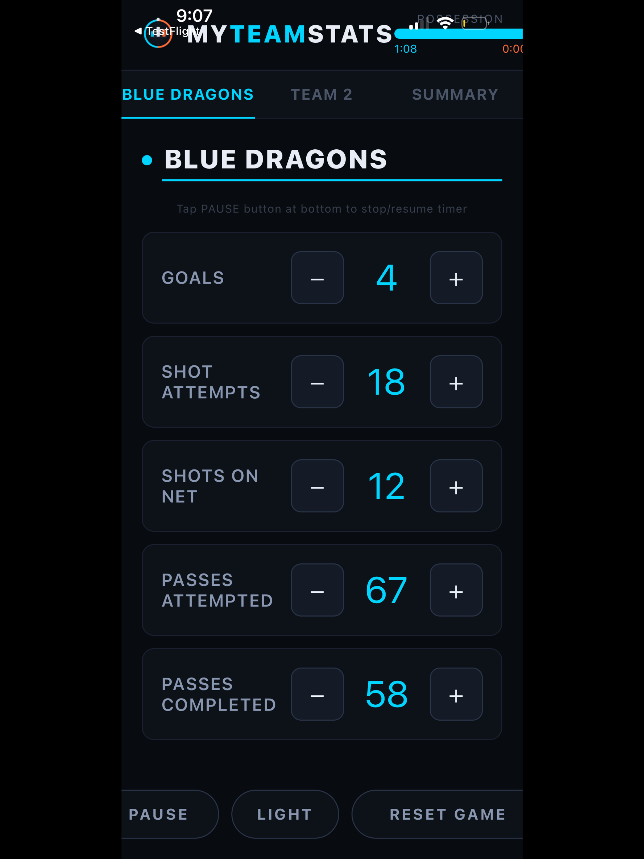 MyTeamStats