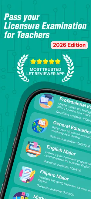 LET Reviewer 2026 screenshot 1