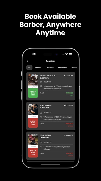 myBarber - Find & Book Barber screenshot-3