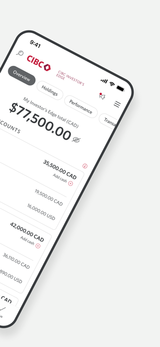 CIBC Mobile Wealth Screenshot 2 of 6