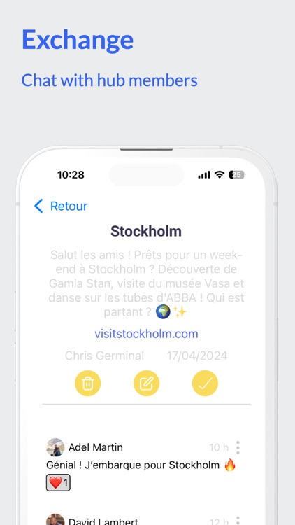 Leisure Time: Share & Organize