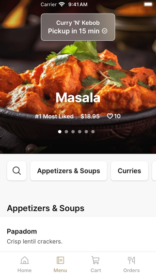App screenshot