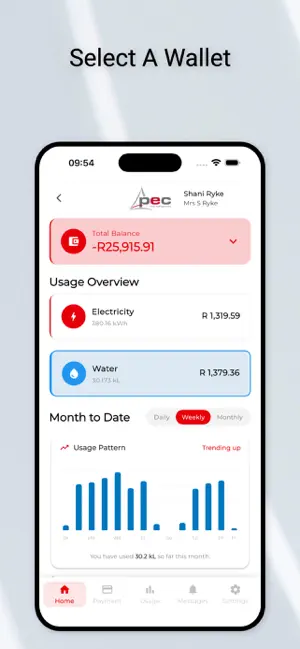 PEC Utility Management screenshot 2