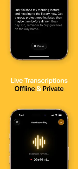 Transcribee - Speech to Text screenshot 2