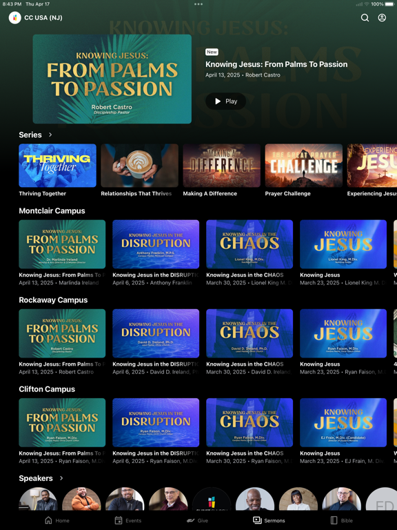 Christ Church USA iPad screenshot 4 - Lifestyle app