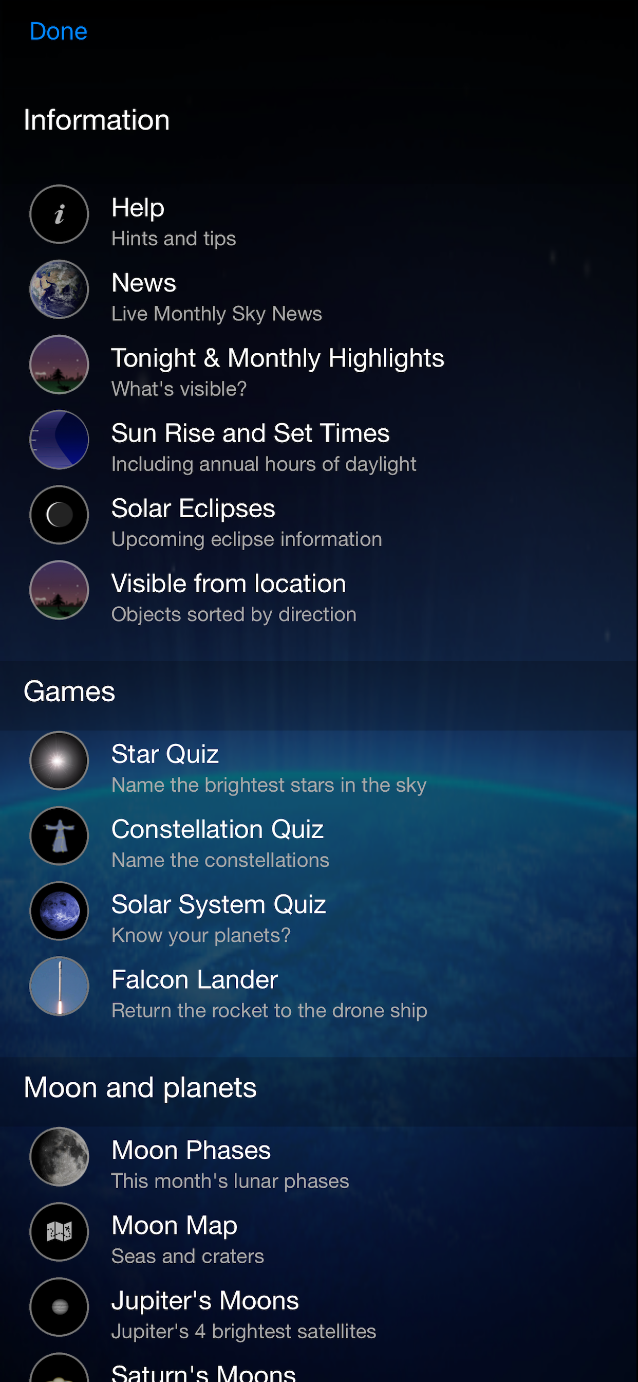 Pocket Universe Classic screenshot 3