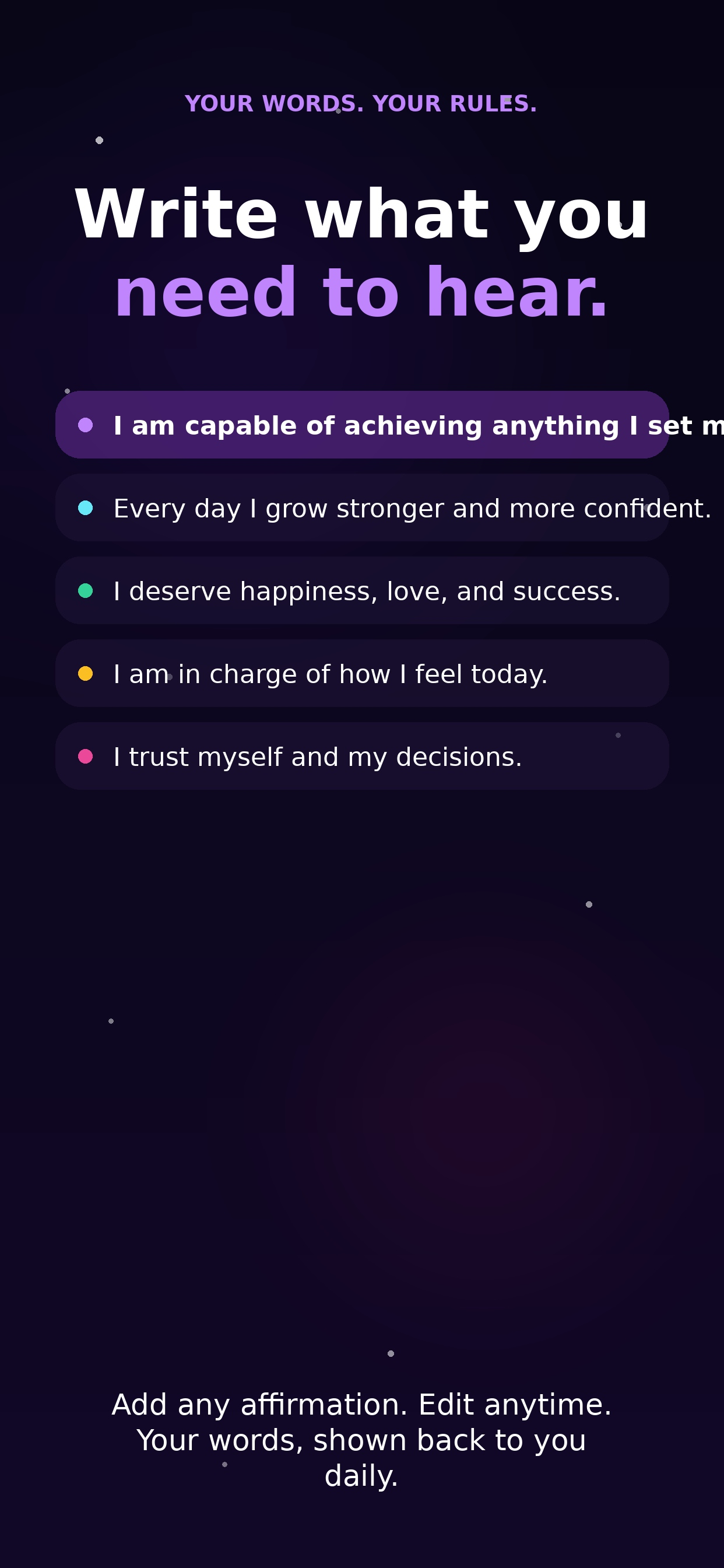 Self Suggestion App screenshot 3
