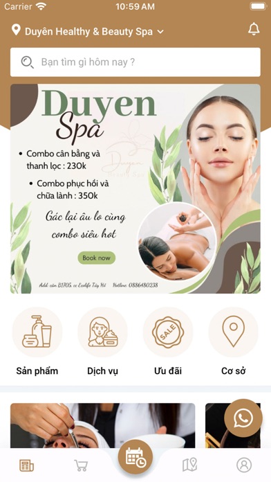 Duyên Healthy & Beauty Spa Screenshot