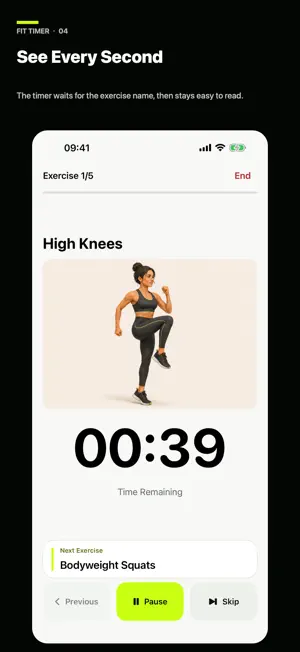 IntervalCraft: Workout Timer screenshot 4