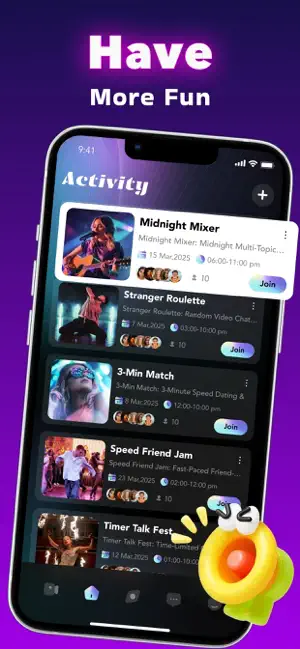 Roola - Talk Live, Community screenshot 4