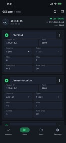 OSCope - on-site OSC debugger screenshot