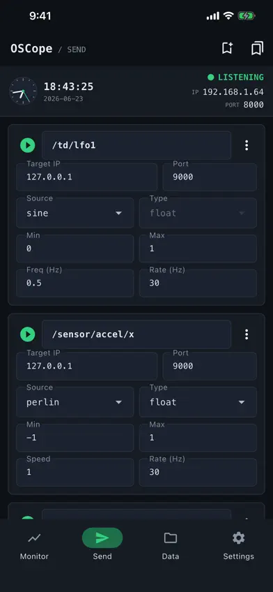 OSCope screenshot 1