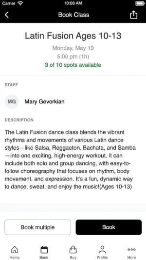Dynamic Dance LA screenshot 3