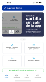 Mi PAMI screenshot