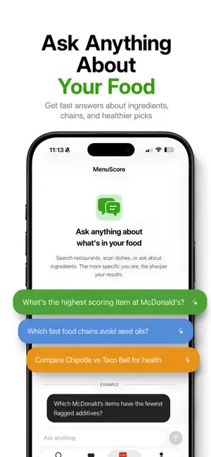 MenuScore: Eat Out Healthy screenshot 3