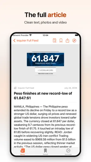 Philippines News: Headlines screenshot 2