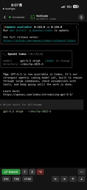 MobileCoderApp screenshot 2