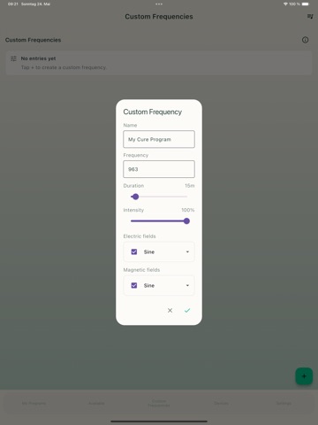 HB Cure iPad screenshot