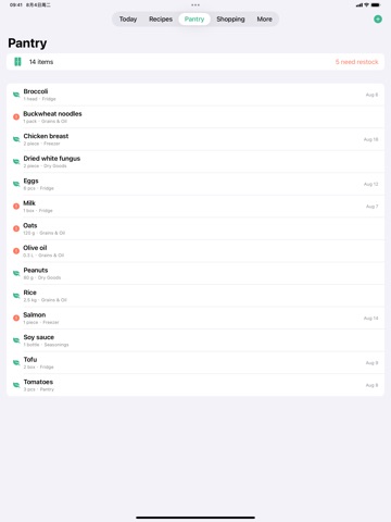App screenshot