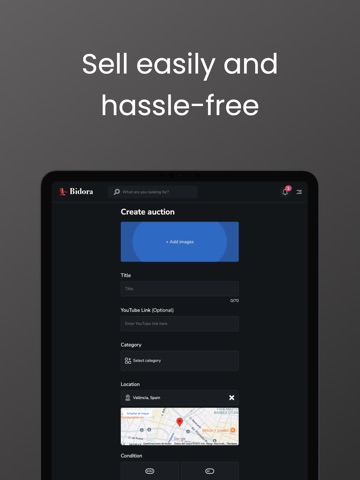 Bidora: Auctions iPad screenshot