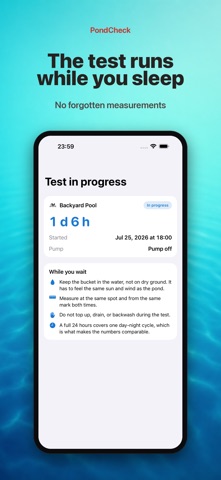 PondCheck: Pool Leak Test screenshot