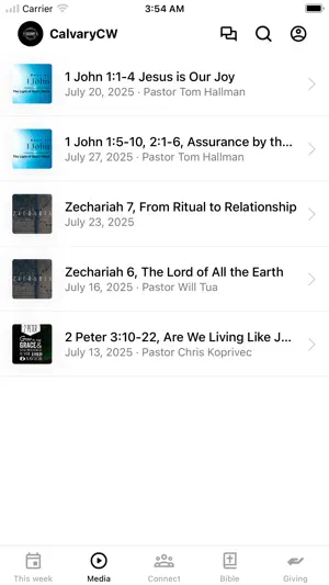 Calvary Chapel Williamsburg screenshot 2