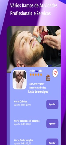 Agendei Serviços e Produtos screenshot