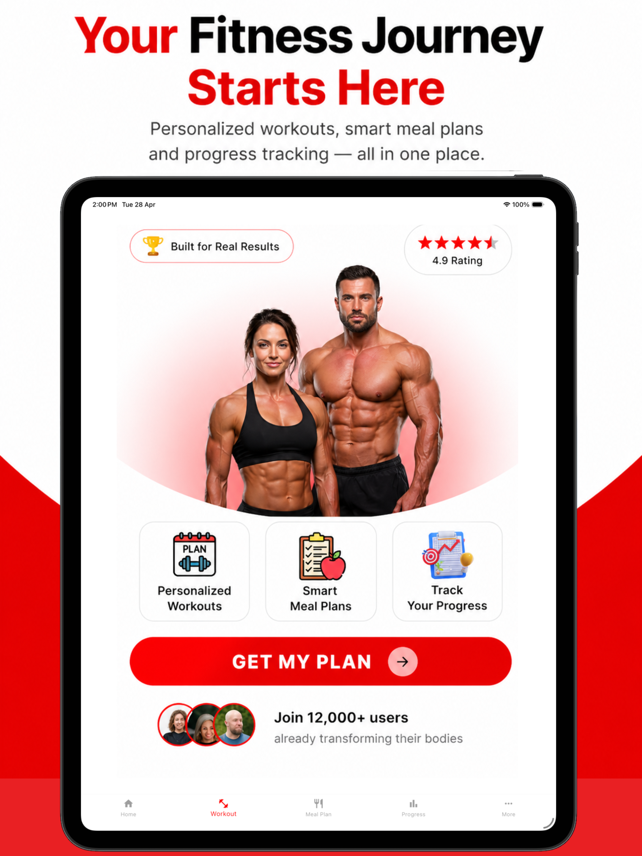 Gym Guide: Workout & Meal Plan screenshot 6