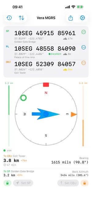 Vera MGRS screenshot 1