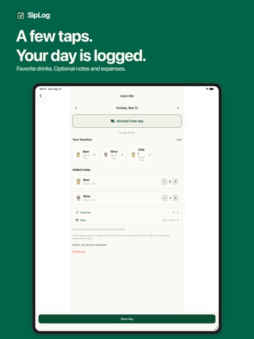 App screenshot