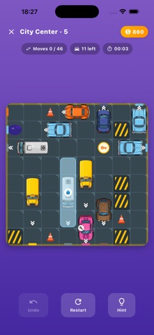 Parkory: Car Parking Jam iPhone screenshot