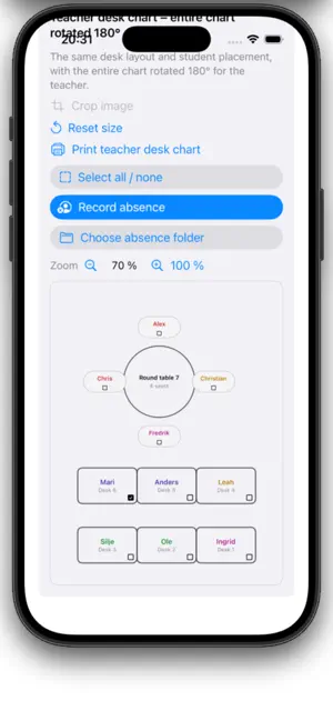 Klassekart screenshot 3