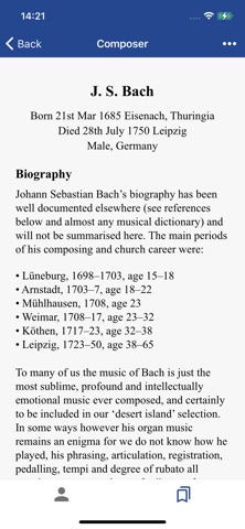 A Directory of Organ Composers screenshot