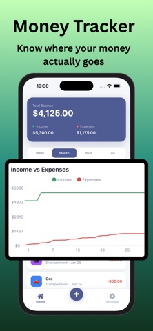 Money Tracker Budget Tracker Screenshot 1 of 4
