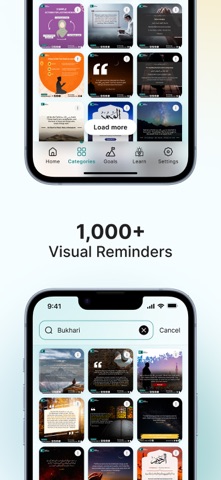 Visual Muslim: Goals & Habits screenshot