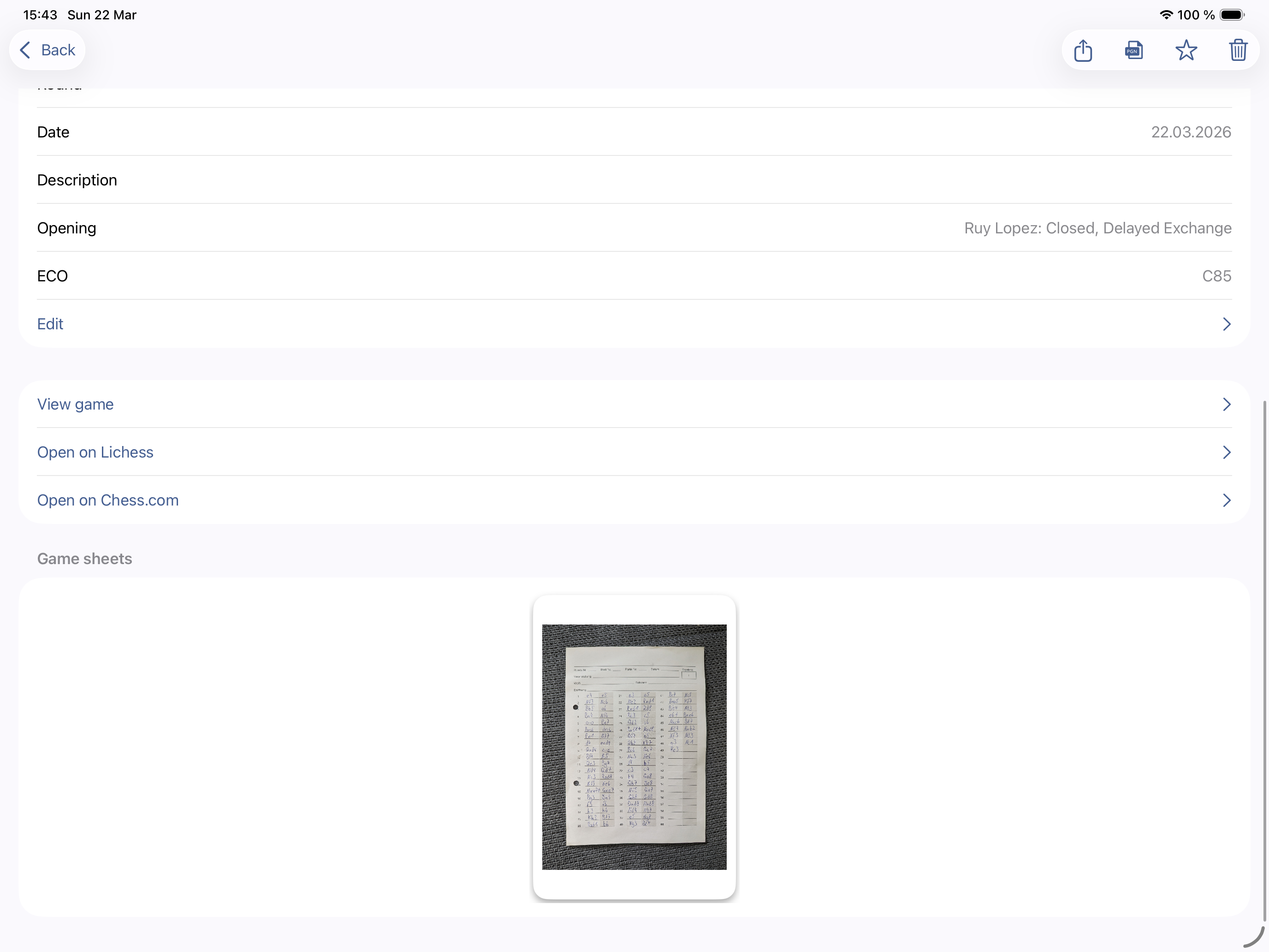 Chess Scanner - Digitizer