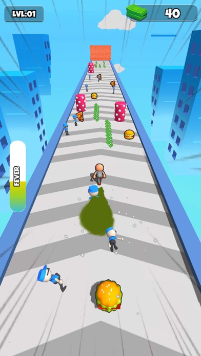 Police Escape Runner Game Screenshot