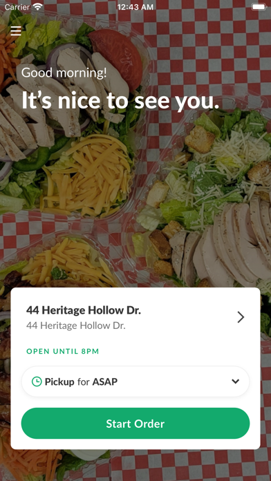 Gazebo Creekside Cafe iPhone screenshot 2 - Food & Drink app
