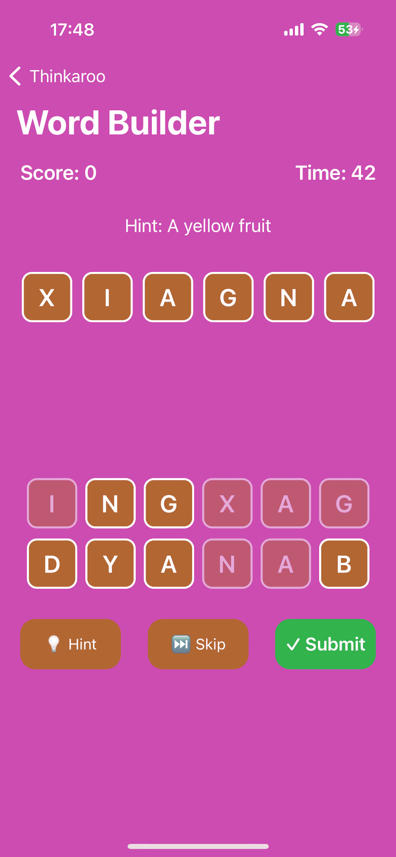 Thinkaroo screenshot 2