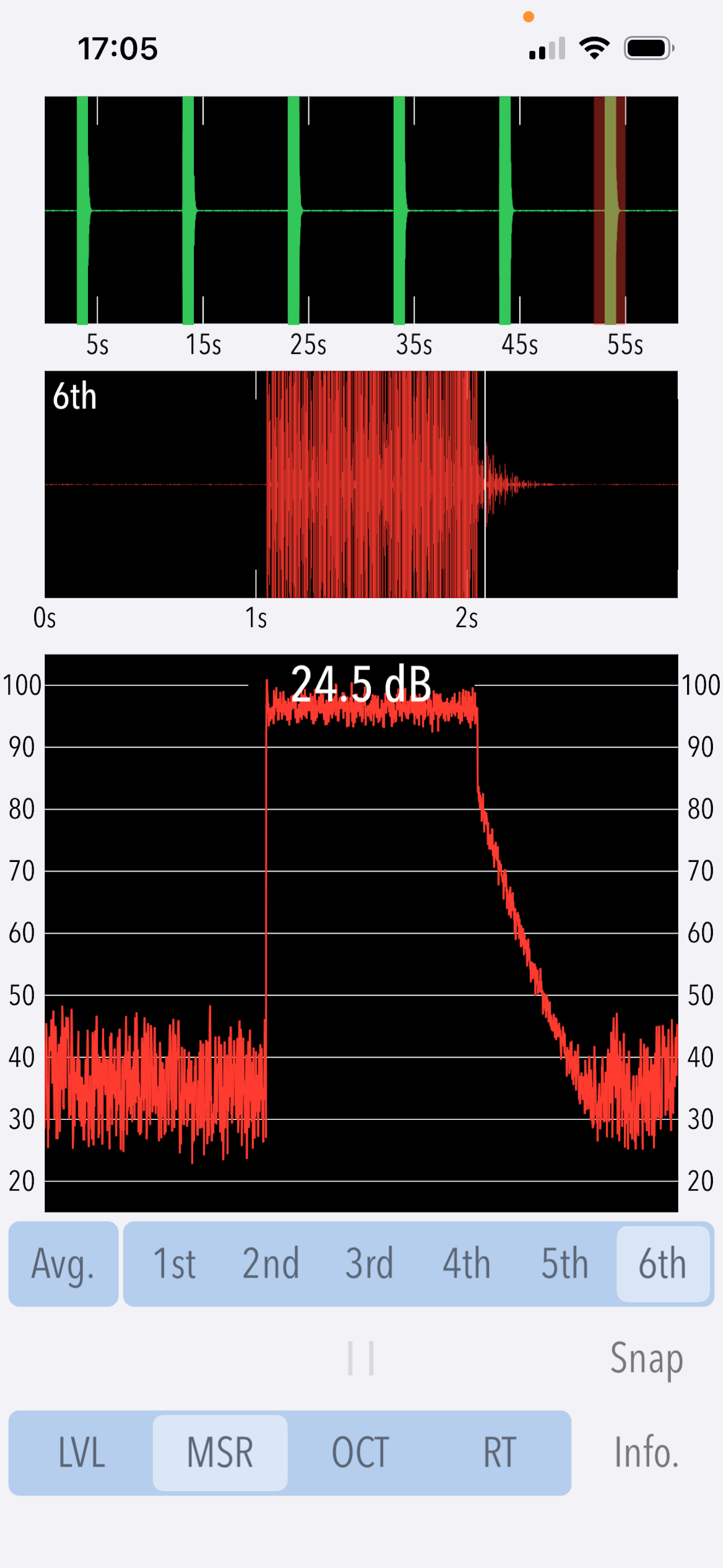 Reverb Time Analyzer screenshot 7