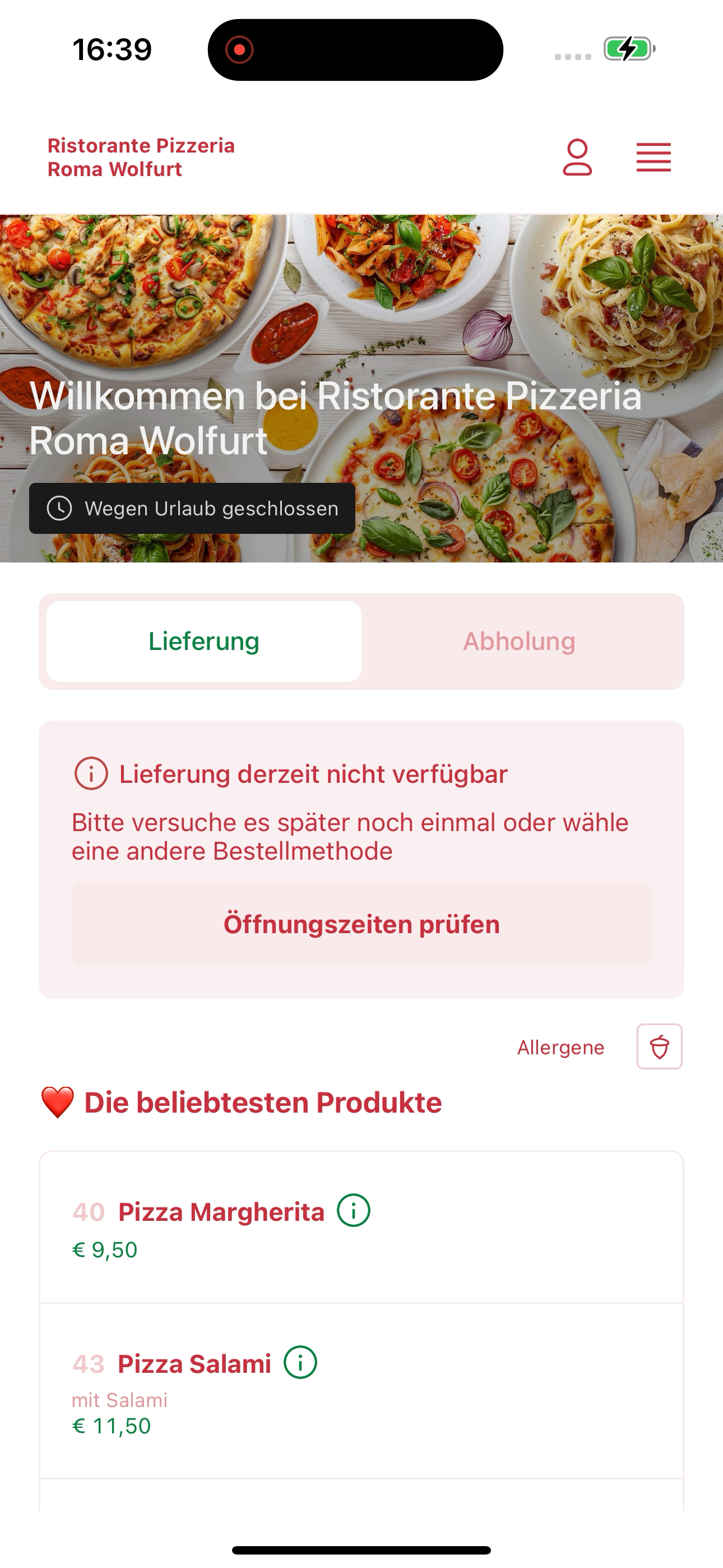 Ristorante Pizzeria Roma AT screenshot 6