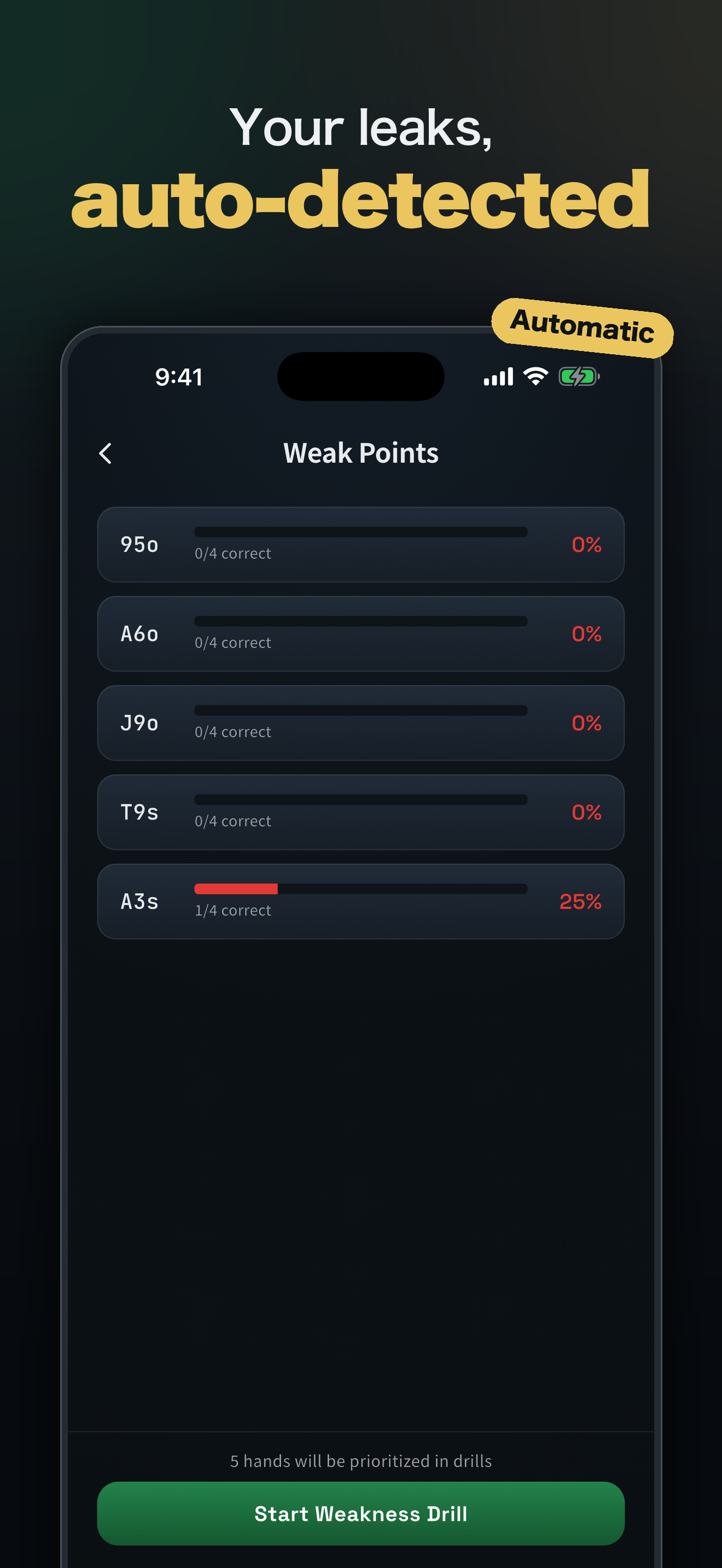 Preflo Dojo: Preflop Trainer screenshot 6
