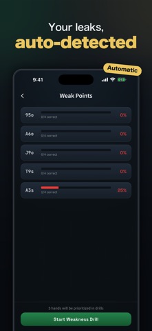 Preflo Dojo: Preflop Trainer Screenshot 6 of 8