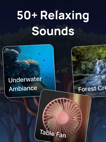 White Noise Deep Sleep: Pacify iPad screenshot