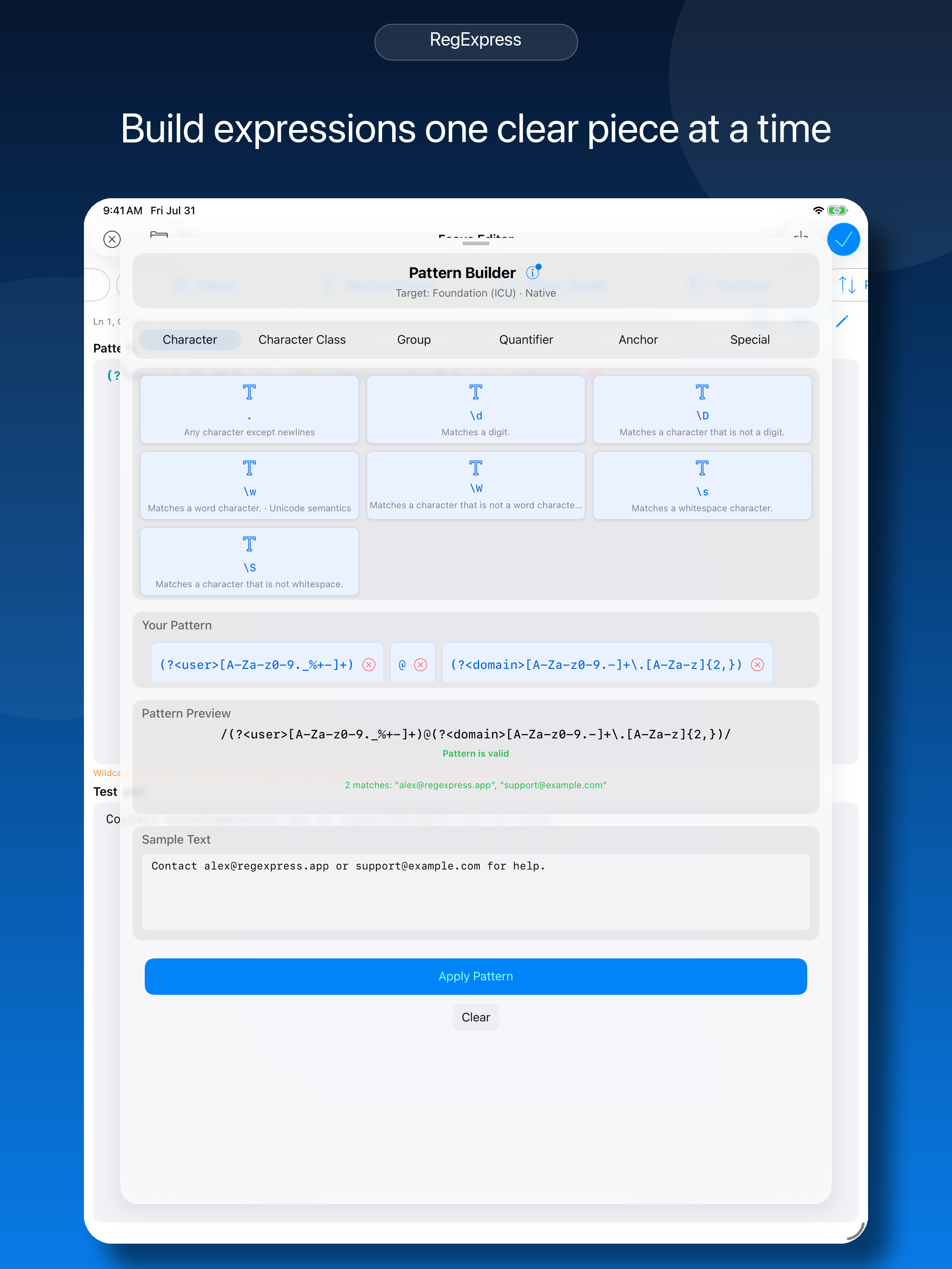 RegExpress screenshot 16