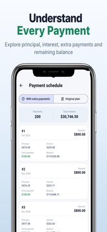 Loan Payoff: Extra Payments Screenshot 5 of 6