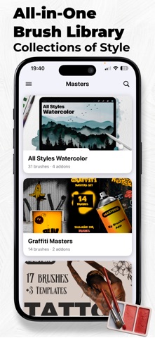 Brushes for Procreate ™ Screenshot 4 of 6