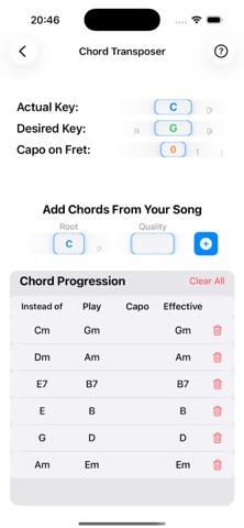 GTK - Guitar Player's Toolkit screenshot