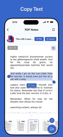 Convert PDF to Text & Editor Screenshot 4 of 9