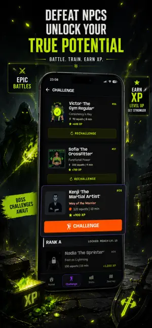 Squat Quest: AI Squat Tracker screenshot 2